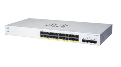(CBS220-24FP-4X-EU) Switch “Cisco” Business 220 Series 24G PoE+/4SFP+ (CBS220-24FP-4X-EU) Switch “Cisco” Business 220 Series 24G PoE+/4SFP+