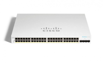 CISCO CBS220-48FP-4X-EU CBS220 SMART 48-PORT GE, FULL POE, 4X10G SFP+ CISCO CBS220-48FP-4X-EU CBS220 SMART 48-PORT GE, FULL POE, 4X10G SFP+