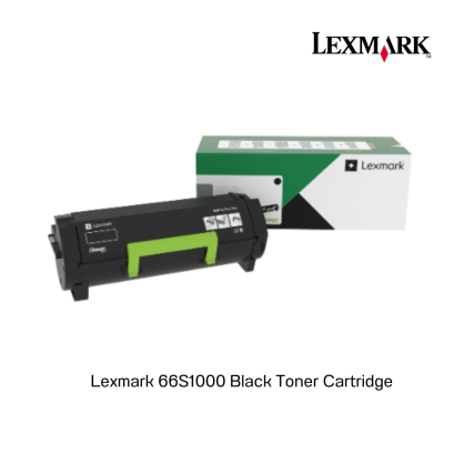 Lexmark 66S1000 Black Toner Cartridge