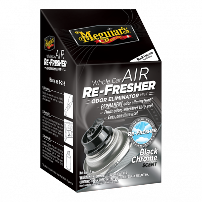 AIR REFRESHER- Black Chrome Scent น้ำยาปรับอากาศ กำจัดกลิ่น