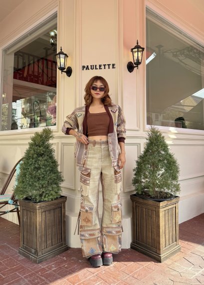 Tailue Bomber Jacket x Cargo Pants