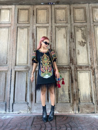 Oversized T-shirt x Teenjok Muang Long