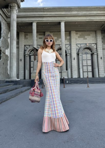 Khaomar Maxi Mermaid Skirt