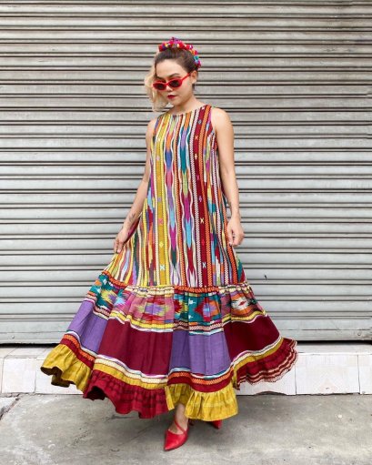 Tai Lue Sleeveless Maxi Dress