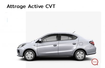 Attrage Active CVT