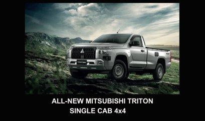 Mitsubishi Trion Singlecab 4WD, 6 MT, 2400CC Diesel engine.