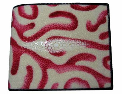 Genuine Stingray Leather Wallet  #STW489W