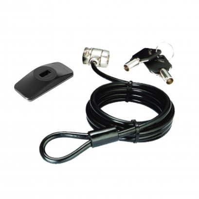 สายล็อคโน้ตบุ๊ค/แท็บเล็ต แบบกุญแจ PCS-15L