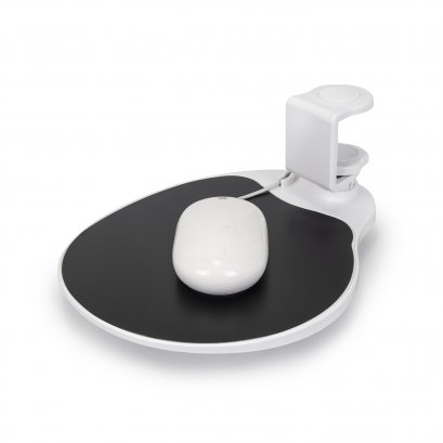 ที่วางเมาส์ ที่รองเมาส์แบบหนีบโต๊ะ สีเทา UM003G