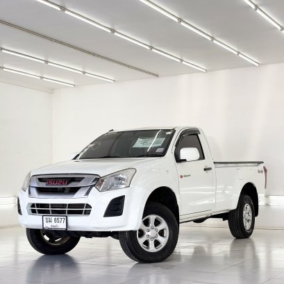 ISUZU D-MAX SPARK 3.0 S 4WD ตอนเดียว (เพลาเดิม)ปี60