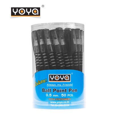 YOYA BALLPOINT PEN BLACK 1052 P50