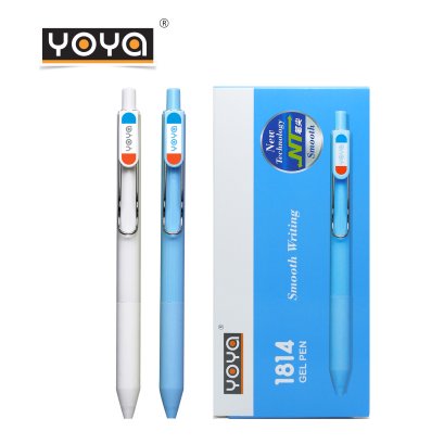 YOYA ปากกาเจล น้ำเงิน 1814 แพ็ค 12