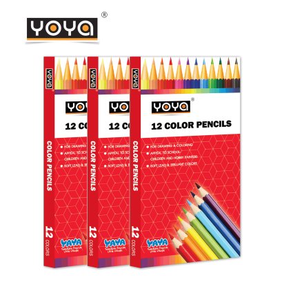 YOYA Color Pencils 12 Colors  No. 551-12