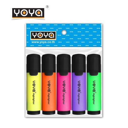 YOYA HIGHLIGHTER 5 COLORS 1901 P10