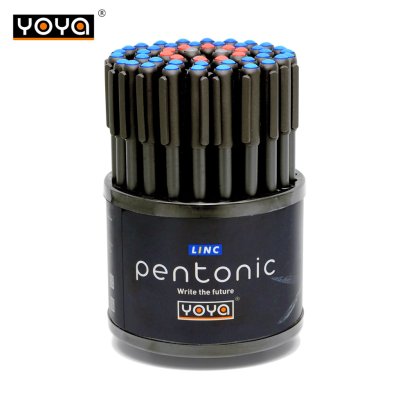 YOYA ปากกาลูกลื่น PENTONIC คละ 3 สี แพ็ค 50