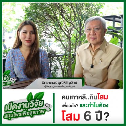 คนเกาหลีกินโสมเพื่ออะไร และทำไมต้องโสม 6 ปี