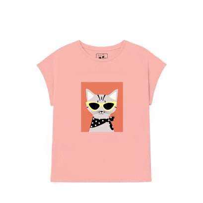 Cap Sleeves Oversize T-Shirt