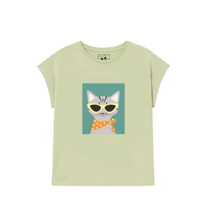 Cap Sleeves Oversize T-Shirt