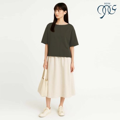 Boat neck Oversize  Tee