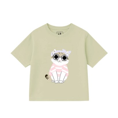 Crop Oversize Tee