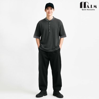 Oversize Henley