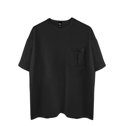 Oversize Black  pocket Tee(copy)