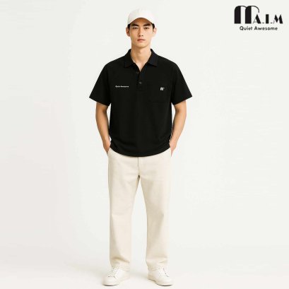 Raglan Sleeves Polo