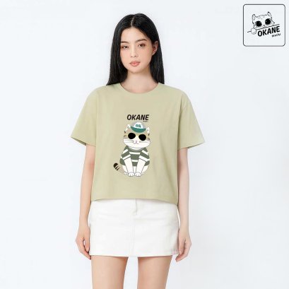 Crop Oversize Tee