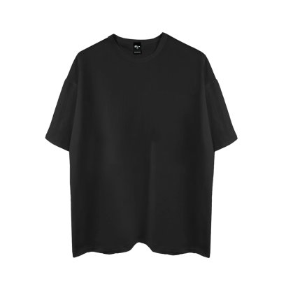 Oversize  Black Tee