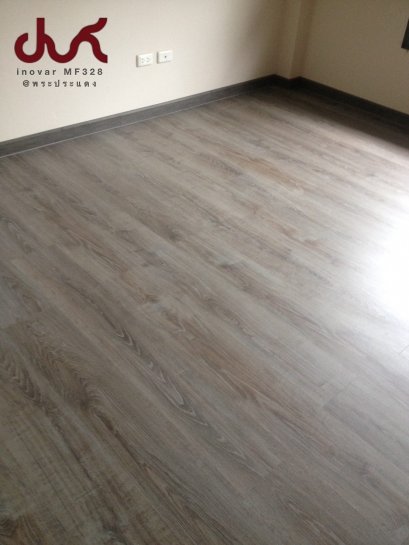 ผลงานติดตั้ง พื้นไม้ลามิเนต INOVAR MF328 - laminatethai