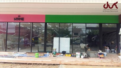 ผลงานติดตั้ง กระเบื้อง เข้าลิ้น คลิ๊กล็อค แบรนด์ QDM - laminatethai