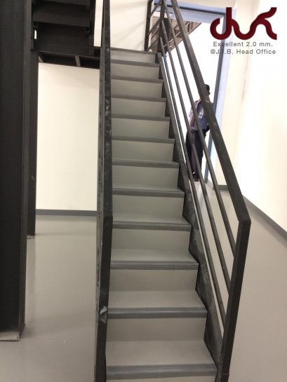 ผลงานติดตั้ง กระเบื้องยาง ผิว Gross - Starflex Excellent ความหนา 2 มม. - laminatethai