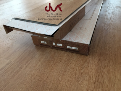 ผลงานติดตั้ง กระเบื้อง เข้าลิ้น คลิ๊กล็อค Click Lock แบรนด์ Rococo รหัส M-16MC - laminatethai