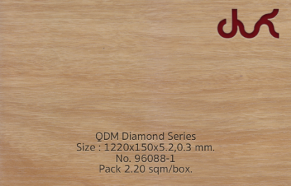 กระเบื้องยาง ลายไม้ SPC คลิ๊กล็อค QDM96088-1 - laminatethai