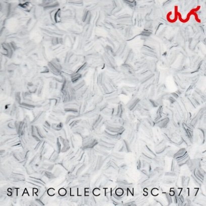 กระเบื้องยาง Star Collection ติดตั้งแบบทากาว