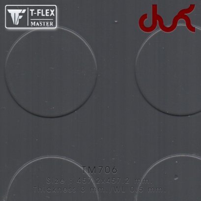 กระเบื้องยางลายเหล็ก หนา 3 มม. ติดตั้งด้วยกาว