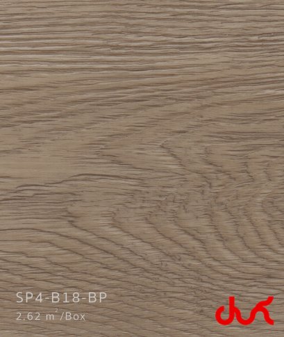 กระเบื้องยางลายไม้ SP4-B18-BP กระเบื้องยาง SPC คลิ๊กล็อค