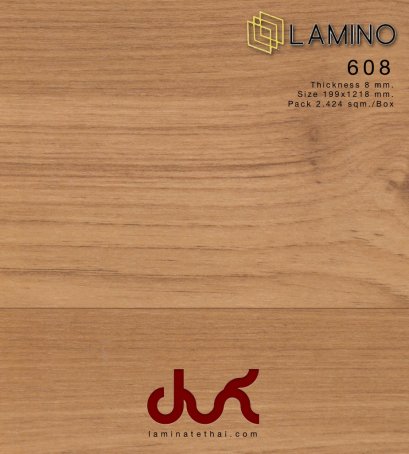 พื้นไม้ลามิเนต 608