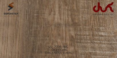 SS-7006-WG - LOFTY OAK กระเบื้องยางลายไม้ คลิ๊กล็อค 5 มม.