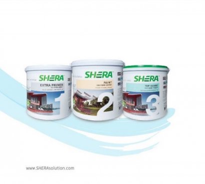 สีเฌอร่าเพ้นท์ สีสำหรับไฟเบอร์ซีเมนต์