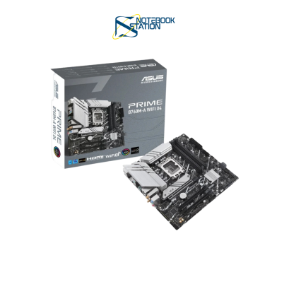 MAINBOARD (เมนบอร์ด) ASUS PRIME B760M-A WIFI D4 (DDR4) (SOCKET LGA 1700) (MICRO-ATX) ราคา 4,150.-