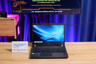 Acer TravelMate i5-10210U ram8 ssd256 จอ14 FHD สเปคทำงาน ตัวเครื่องบางเบาเหมาะแก่การพกพา ขายเพียง 6,900.-