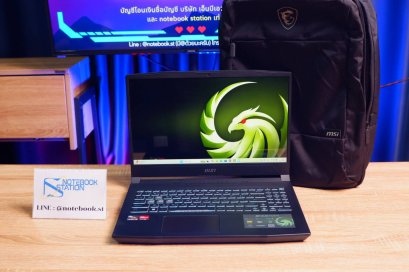 MSI Bravo 15 Ryzen5-7535HS RX6550M(4GB) Ram16 SSD512 จอ15.6 144 Hz เครื่องสวยสเปคเกมมิ่ง เพียง 15,990.- พร้อมประกันศูนย์