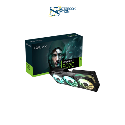 การ์ดจอ GALAX GEFORCE RTX 5070 EX GAMER 1-CLICK OC 12GB GDDR7 192BIT ราคา 26,990.-