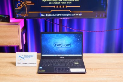 Asus E410MA Ram4 SSD512 จอ14 FHD สเปคดี ใช้งานทั่วไป ประมวลผลไว บางเบาเหมาะพกพา เครื่องพร้อมใช้งาน ขายถูกเพียง 5,990 .-เท่านั้น