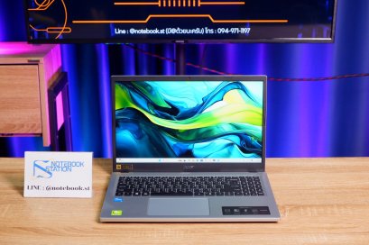 Acer Aspire Go 15 i3-N305 Ram8 SSD512 หน้าจอ15.6 FHD IPS ตัวเครื่องดีไซน์สวยดูทันสมัย สเปคดี ทำงานเก่ง เครื่องพร้อมใช้งาน ขายเพียง 7,999.- มีประกันศูนย์