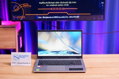 Acer Aspire 3 AMDAthlonGold7220U Ram4 SSD256 จอ15.6 HD สเปคงานเอกสารใช้งานทั่วไป พร้อมใช้งาน ขายเพียง 6,390.-