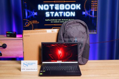 Acer Nitro V15 Ryzen5-7535HS RTX2050(4GB) RAM16 SSD512 จอ15.6 FHD 165Hz ภาพสวยสเปคสูง ดีไซน์หรูดูทันสมัย อุปกรณ์ครบกล่องพร้อมประกันศูนย์ยาว2027 ขายเพียง 16,990.-