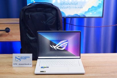 Asus ROG Zephyrus G16 i7-12700H RTX4050(6GB) Ram16 SSD512 จอ16 WQXGA 165Hz เกมมิ่งสเปคสูง จอใหญ่สวยคมชัด มีประกันศูนย์ ขายเพียง 33,990.-