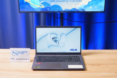 Asus Ryzen3-3250U Ram4 SSD512 จอ15.6 FHD สเปคทำงานทั่วไป หน้าจอใหญ่ มีแป้นตัวเลขแยก เครื่องพร้อมใช้งาน ขายถูกเพียง 4,990 .-เท่านั้น